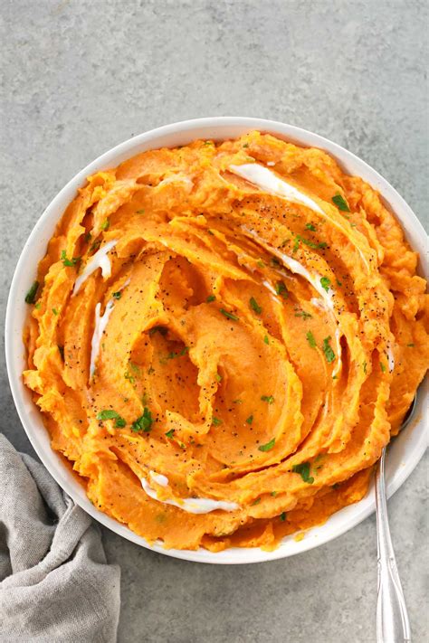 creamy-savory-mashed-sweet-potatoes image