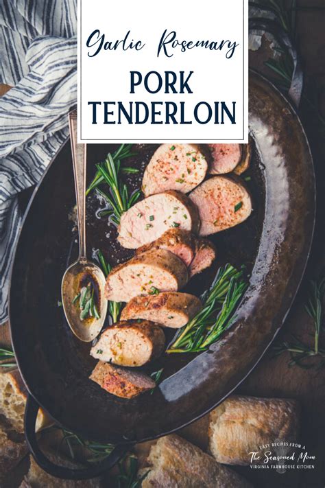 garlic-and-rosemary-baked-pork-tenderloin image