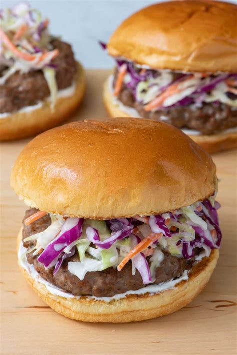 air-fryer-hamburgers-easy-ground-beef-burger image