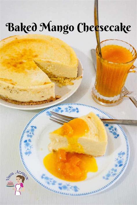 baked-mango-cheesecake-cheesecake-with-mango image
