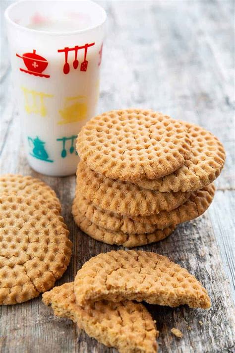 crispy-peanut-butter-cookies-the-kitchen-magpie image