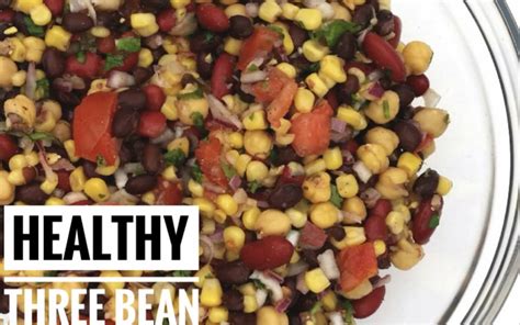 low-sugar-protein-packed-three-bean-salad-heather image