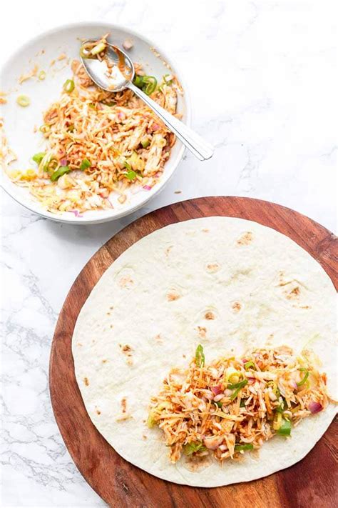 how-to-make-the-best-bbq-chicken-wraps-the-tortilla image