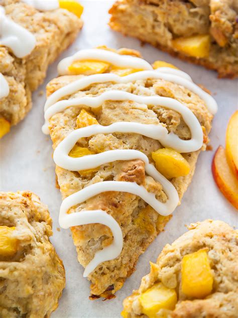 peaches-and-cream-scones-baker-by-nature image