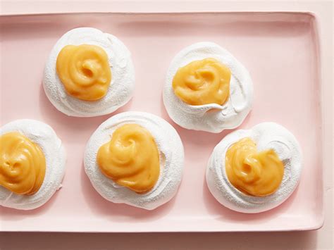 pavlova-eggs-with-lemon-curd-food-network-kitchen image