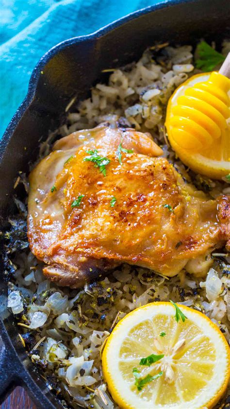 one-pan-italian-chicken-and-rice-sweet-and-savory-meals image