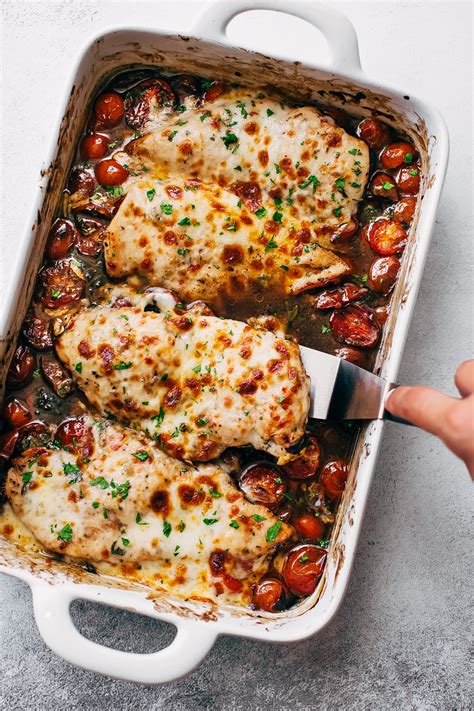 tomato-baked-chicken-with-mozzarella-recipe-little image