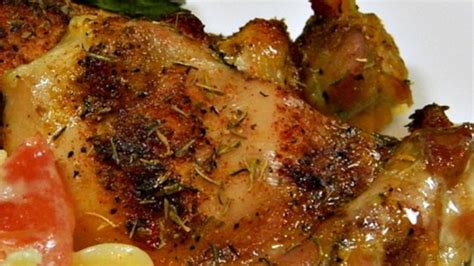 crispy-and-tender-baked-chicken-thighs image
