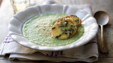 broccoli-and-stilton-soup-recipe-bbc-food image