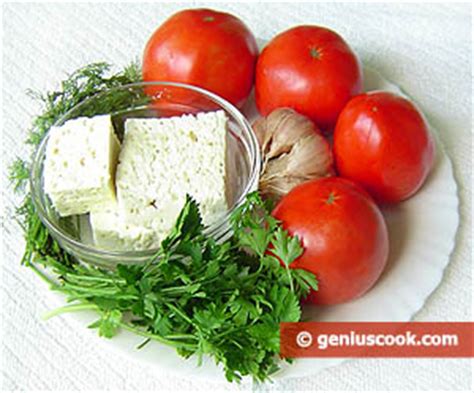feta-cheese-stuffed-tomatoes-appetizer-genius-cook image