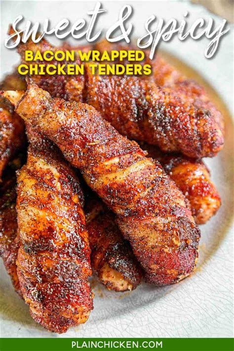 sweet-and-spicy-bacon-wrapped-chicken-tenders image