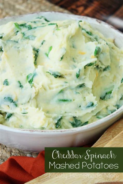 cheddar-spinach-mashed-potatoes-mostly-homemade-mom image