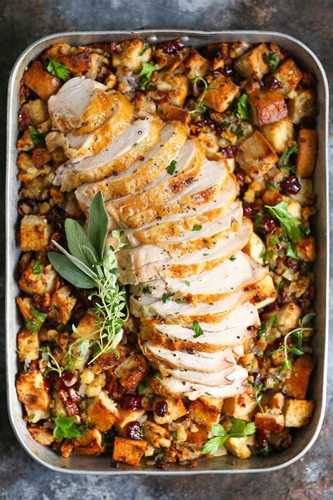 sheet-pan-herb-roasted-turkey-and-cranberry-pecan image