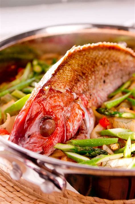 roast-red-snapper-with-spring-vegetables image