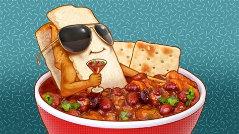 hear-me-out-dip-peanut-butter-sandwiches-in-chili image