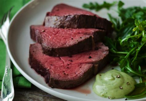 beef-fillet-with-basil-mayonnaise-recipe-food-republic image