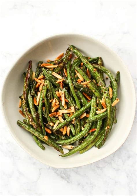 roasted-green-beans-with-almonds-the-whole-cook image