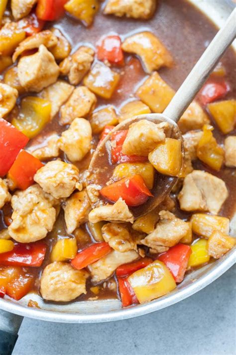 sweet-and-sour-chicken-with-pineapple-and-bell-peppers image