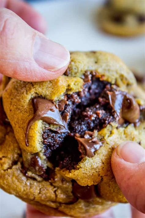 brownie-stuffed-chocolate-chip-cookies-the-food image