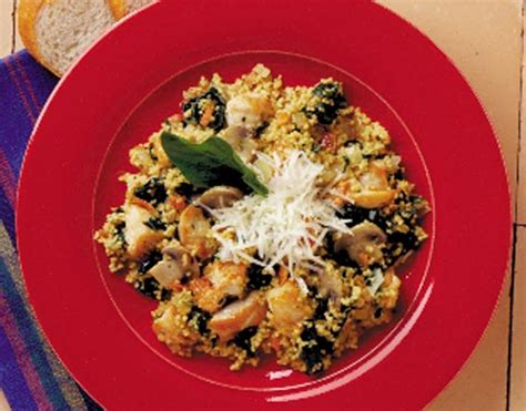 couscous-with-chicken-spinach-mushrooms image