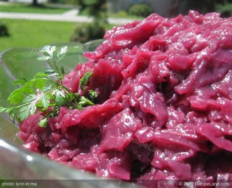 german-sweet-and-sour-red-cabbage image