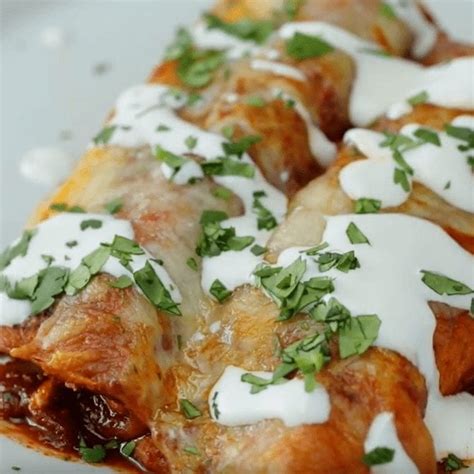 creamy-turkey-enchiladas-recipe-with-sour-cream image