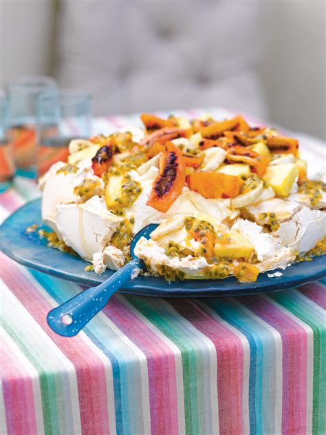 tropical-fruit-pavlova-jamie-oliver-dessert image