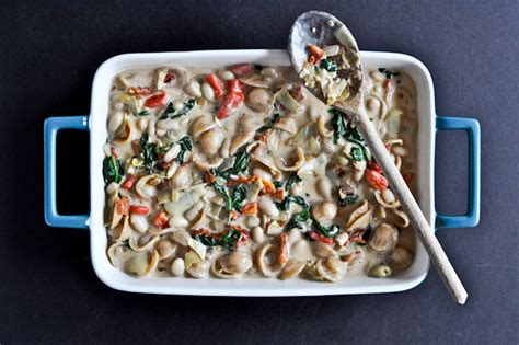 creamy-tuscan-white-bean-pasta-how-sweet-eats image