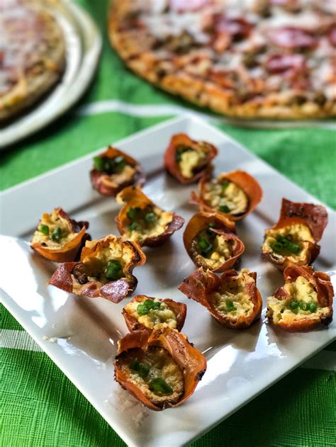 cheesy-herb-stuffed-prosciutto-cups-daily-dish image