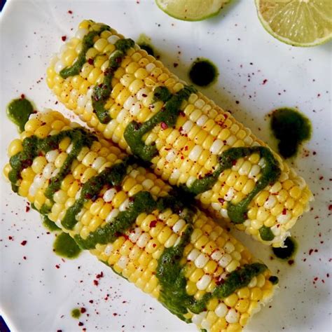 chimichurri-corn-on-the-cob-ann-arbor-vegan-kitchen image