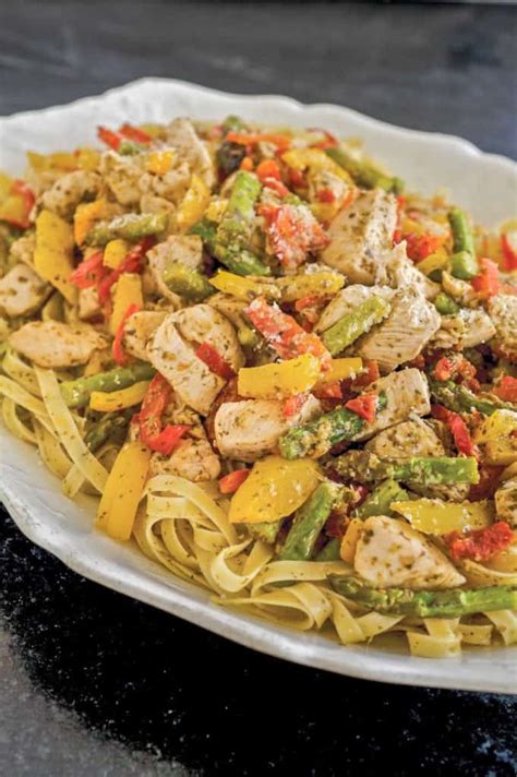 pesto-chicken-veggie-pasta-recipe-a-well-seasoned image