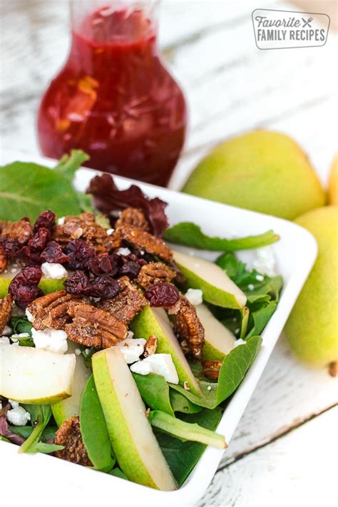 harvest-pear-salad-with-a-tasty-cranberry-vinaigrette image