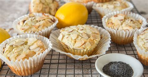 lemon-almond-poppy-seed-muffins-valeries-kitchen image