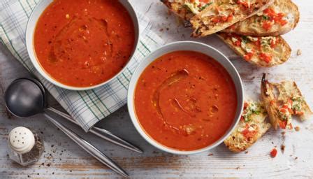 red-pepper-and-tomato-soup-recipe-bbc-food image