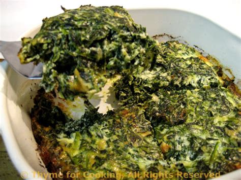 mock-spinach-souffl-la-flibre-thyme-for-cooking image