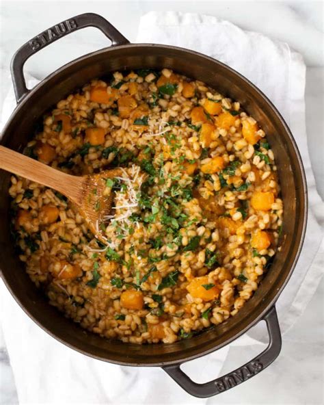 butternut-squash-baked-barley-risotto-last-ingredient image