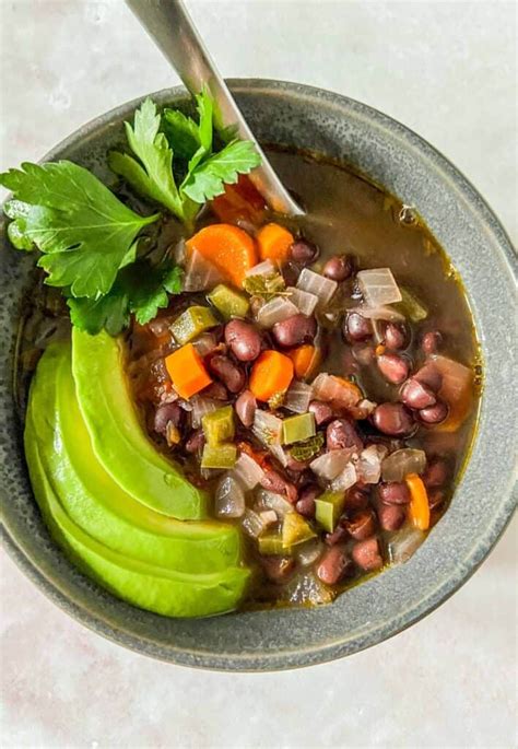 black-bean-soup-this-healthy-table image