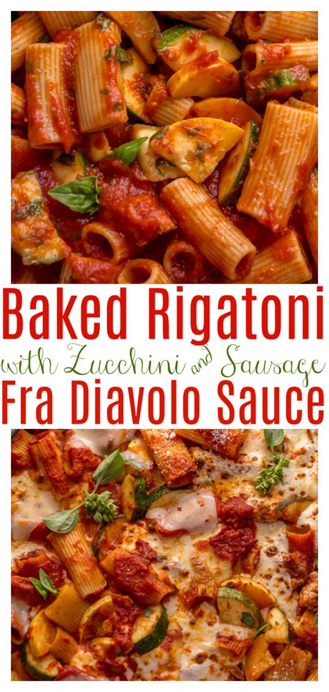 baked-rigatoni-fra-diavolo-with-sausage-and-zucchini image