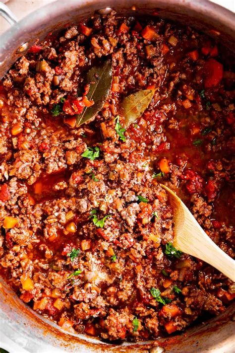 simple-bolognese-sauce-recipe-savory-nothings image
