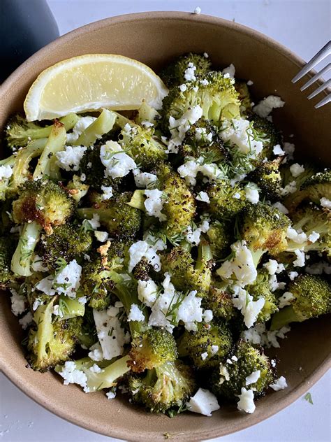 5-minute-skillet-broccoli-and-feta-hungry-happens image