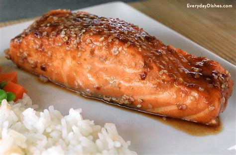 sesame-garlic-baked-salmon-recipe-everyday-dishes image