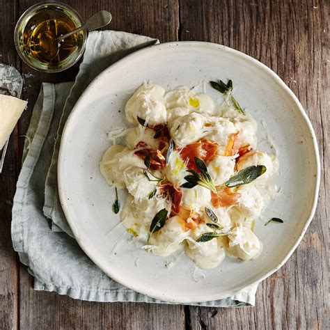 gnocchi-with-truffle-parmesan-sauce-eatingwell image