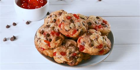 best-cherry-chocolate-chip-cookies-recipe-delish image