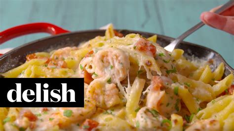 garlicky-shrimp-alfredo-bake-delish-youtube image