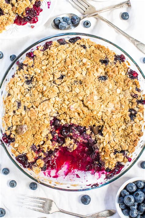 easy-blueberry-crisp-recipe-fresh-or-frozen-berries image