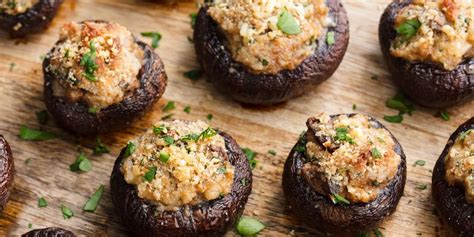 best-stuffed-mushrooms-recipe-recipes-party-food image