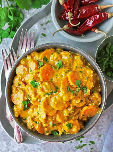 easy-carrot-curry-a-vegan-recipe-savory-spin image