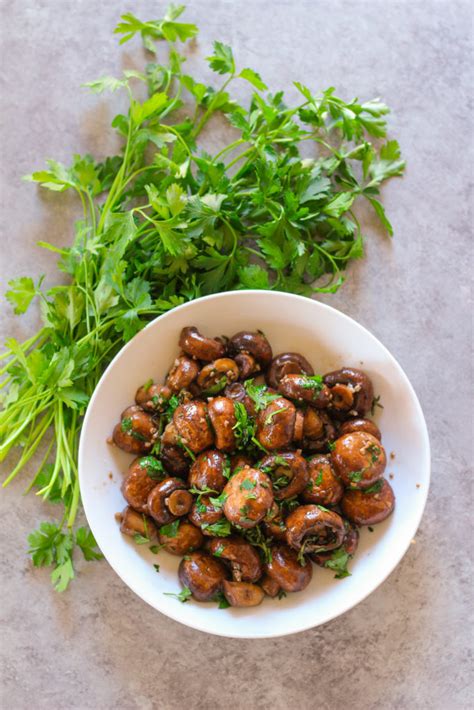 sauteed-mushrooms-in-ghee-herb-sauce-side-dish image