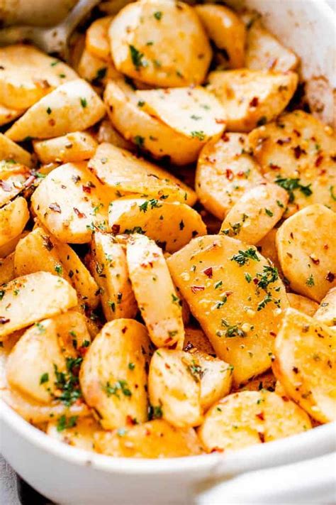 easy-caramelized-roasted-turnips-recipe-diethood image