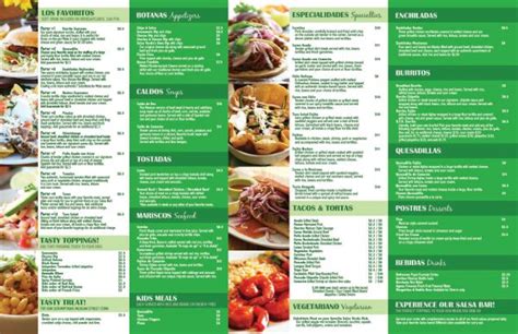 menu-salsa-verde-restaurant-authentic-mexican image